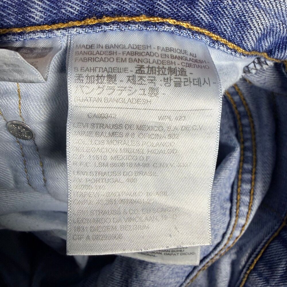 Levi's 550 Men's Jeans 38x34(36x32) Relaxed Fit Straight Leg 100% Cotton - Picture 3 of 16